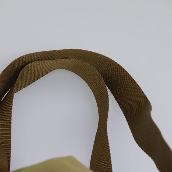 PRADA Backpack Nylon Beige Brown Silver Auth bs22981 - Picture 15 of 16